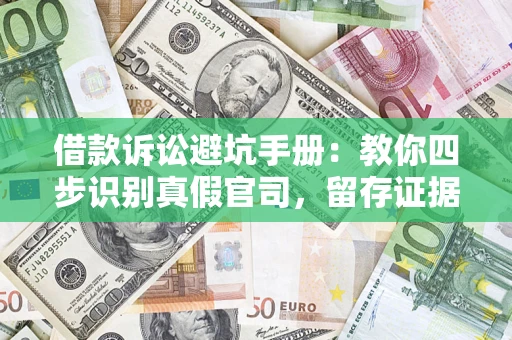 北京借款诉讼避坑手册：教你四步识别真假官司，留存证据不踩雷
