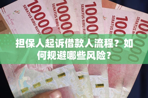 北京担保人起诉借款人流程？如何规避哪些风险？