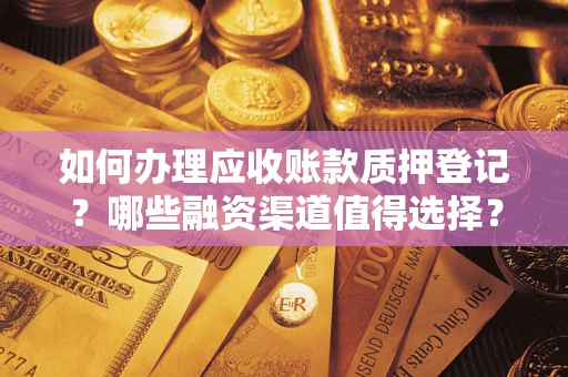 北京如何办理应收账款质押登记？哪些融资渠道值得选择？