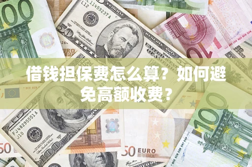北京借钱担保费怎么算？如何避免高额收费？
